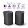6.1-in 80-Watt Set of 2 Smart Indoor Portable Speaker