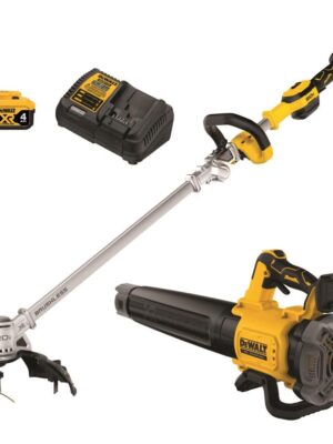20V 14 in. Cordless Folding String Trimmer and Handheld Blower Combo Kit