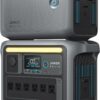 Anker SOLIX C1000 Portable Power Station with 200W Solar Panel, 1800W Solar Generator, 1056wh LFP (LiFePO4) Battery, 6 AC Outlets, Up to 2400W for Home, Power Outages, and Outdoor Camping