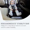 Britax Willow S Infant Car Seat with Alpine Base, ClickTight Technology, Rear Facing Car Seat with RightSize System, Glacier Onyx