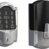 Encode Plus Smart Wi-Fi Lock for Front Door, Keyless Entry Deadbolt, Unlock with Apple Watch, Built-in WiFi and App Control, Easy Install, Alexa & Apple HomeKit Compatible, Matte Black
