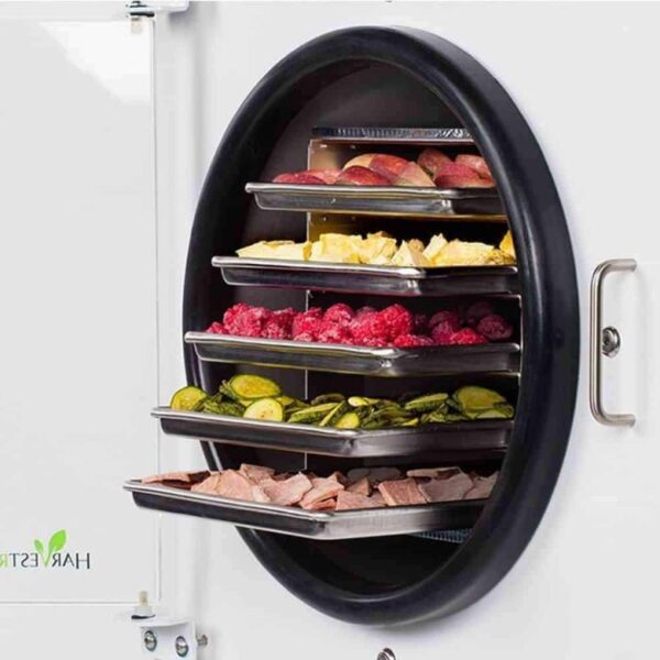 12c1db6c3c77494baef95a3e6f9a5f30 Right Medium Freeze Dryer with Mylar Starter Kit, Stainless Steel, 6L Capacity, -46°F Temperature