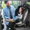 Revolve360 Extend Convertible Car Seat with 360 Degree Rotation, Extended Rear-Facing, Forward-Facing, Booster Mode, and Secure Latch Install, Revere Gray