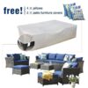 250 Person Seating Group with Cushions