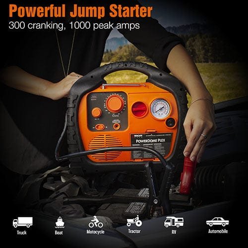 14f71f1e708543489f9ac990f092c16f Wagan Power Dome Plex Jump Starter