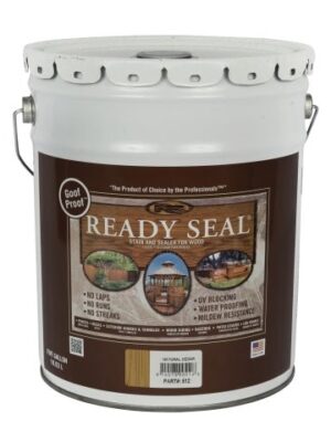 Ready Seal 512 Stain and Sealer, Natural Cedar, 5 gal