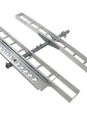 Double Motorcycle or Dirt Bike Carrier 600 lb Capacity Aluminum 75 Track Length Each