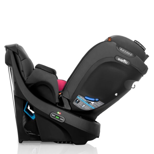 Revolve360 Extend Convertible Car Seat with 360 Degree Rotation, Extended Rear-Facing, Forward-Facing, Booster Mode, and Secure Latch Install, Revere Gray