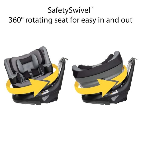 157c79376e844a8193bf4bd6c0b55cb4 Safety 1st Turn and Go 360 DLX Rotating All-in-One Car Seat, Provides 360° seat Rotation, High Street