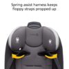 Grow and Go All-in-One Slim Convertible Car Seat, Rear Facing, 5-40 lbs, Forward Facing (30–65 lbs), High Back Booster Seat 40-100 pounds, Aqua Pop