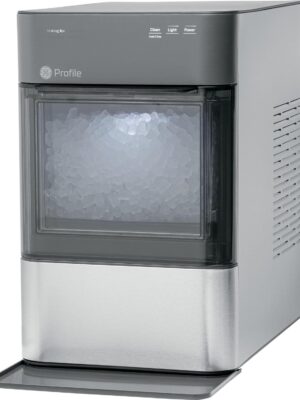 GE Profile Opal 2.0, pellet ice maker with WiFi and smart connectivity, chewable and breakable countertop ice maker, 38 pounds 24 hours