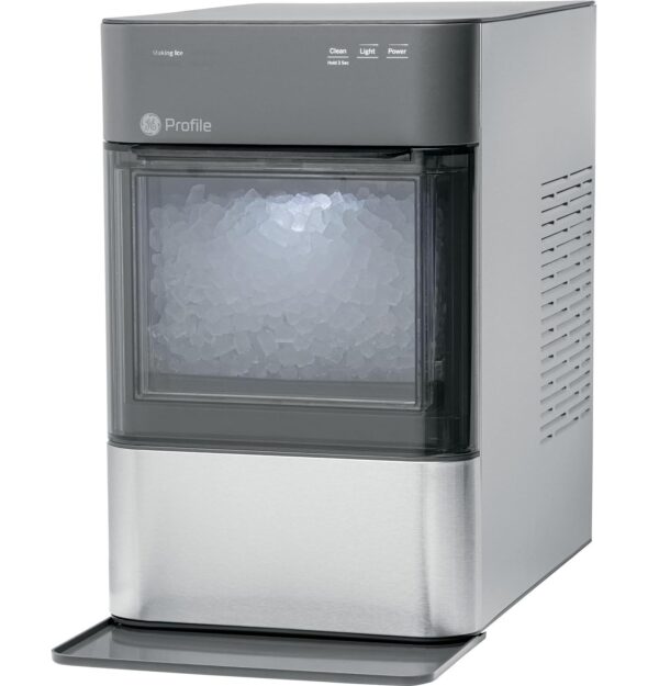 GE Profile Opal 2.0, pellet ice maker with WiFi and smart connectivity, chewable and breakable countertop ice maker, 38 pounds 24 hours