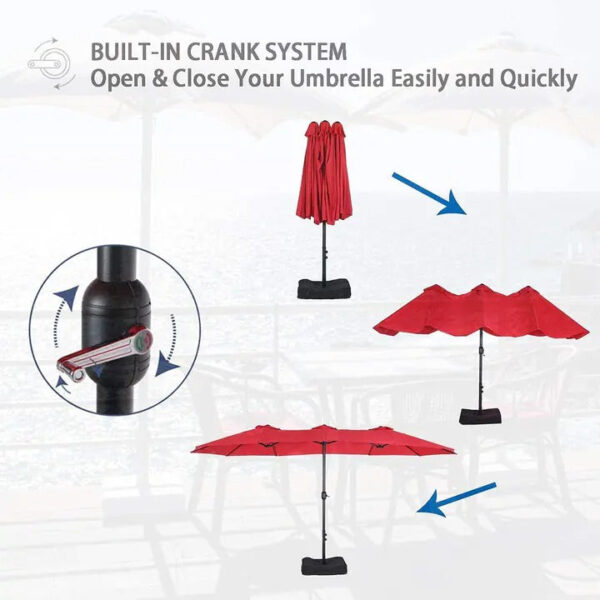 16678af91e8743a0bf853b9e7798af8f 8 Pieces Patio Dining Set with Umbrella,Outdoor Furniture Set with 6 Sling Dining Swivel Chairs