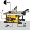 Table Saw for Jobsite, Compact, 8-1/4-Inch (DWE7485)