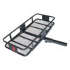 HitchMate 4011 500 lb. Capacity 48 in. x 20 in. Steel Fold Up Cargo Carrier for 2 in. Receiver