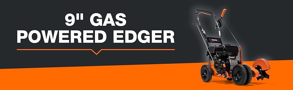 9" edger. generac. gas powered