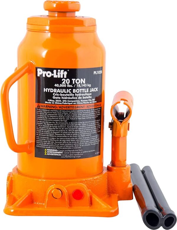 17981c19eb2e47508dbbf3f12cfdef06 20 Ton Hydraulic Bottle Jack – Portable Car Jack 40000 Lbs Capacity with Pump Handle for Car Sedans SUV
