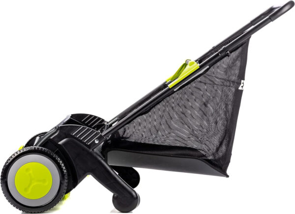 183d8e51303c4b2d9397ac7f1094eda9 21-Inch Width Leaf & Grass Push Lawn Sweeper, Black