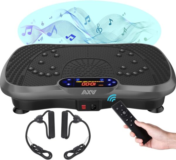 1843000c207d40e992d410ba5d4c5e84 Vibration Plate Fitness Platform Exercise Machine Vibrating Lymphatic Drainage Shaking Full Body Shaker Workout Vibrate Stand Shake Board Sport Gym for Weight Loss Fat Burner for Women Men