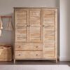 Solid Wood Armoire