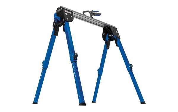 Kreg 32-in W x 35.65-in H Adjustable Anodized Aluminum Track, Steel Legs and Base Saw Horse (1100-lb Capacity)
