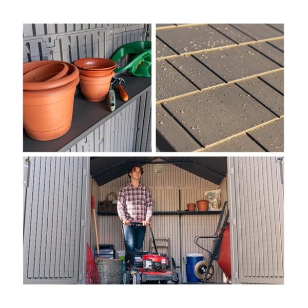 18a68c51a3794865a39577d88b8bf660 Lifetime 8 Ft. x 10 Ft. Outdoor Storage Shed