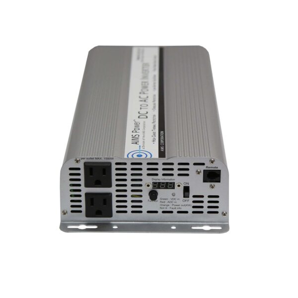Aims Power Power Inverter, 2500W, 24VDC to 120VAC PWRINV250024W