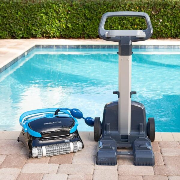 191fa27182a345eaba26d3b57b9d9b22 Robotic Pool Vacuum Cleaner All Pools up to 33 FT – Wall Climbing Scrubber Brush