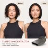Shark SpeedStyle Pro FLEX Professional Performance High-Velocity Hair Dryer System Metallic Gray