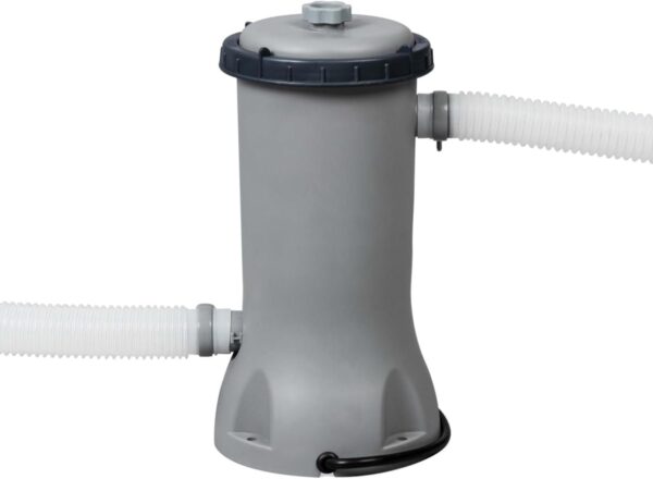 Bestway Oval Above Ground Pool Set (10′ x 6’7′′ x 33′′)| Includes Filter Pump & ChemConnect Dispenser
