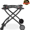 6557 Q Portable Cart, 28.2 x 21 x 25 , Black