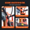 Mag Drill Press, 1550W 2′′ Boring Diameter, 2922lbf Power Magnetic Drill, 500 PRM, 10-Speed, Electric Drilling Machine for Metal Surface, Industrial and Home Improvement