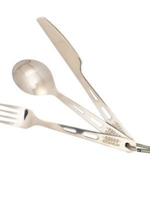 TITANIUM SPOON / FORK / KNIFE SET