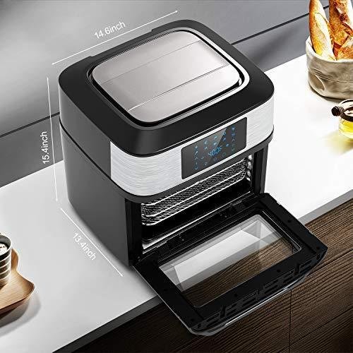 1acc98a417f442ef8ff17add0ca0b0d8 10-in-1 Air Fryer Oven, 20 Quart Airfryer Toaster Oven Combo, 1800W Large Air Fryers, Convection Toaster Oven with Rotisserie Dehydrator, ETL Certified