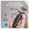 Braun Series 7 7085cc Flex Rechargeable Wet Dry Men s Electric Shaver with Clean Charge Station, Stubble Beard Trimmer