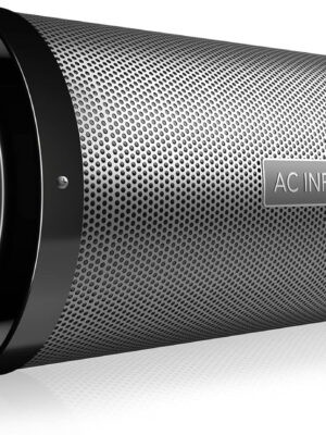 AC Infinity Air Carbon Filter 12′′ with Premium Australian Virgin Charcoal, for Inline Duct Fan