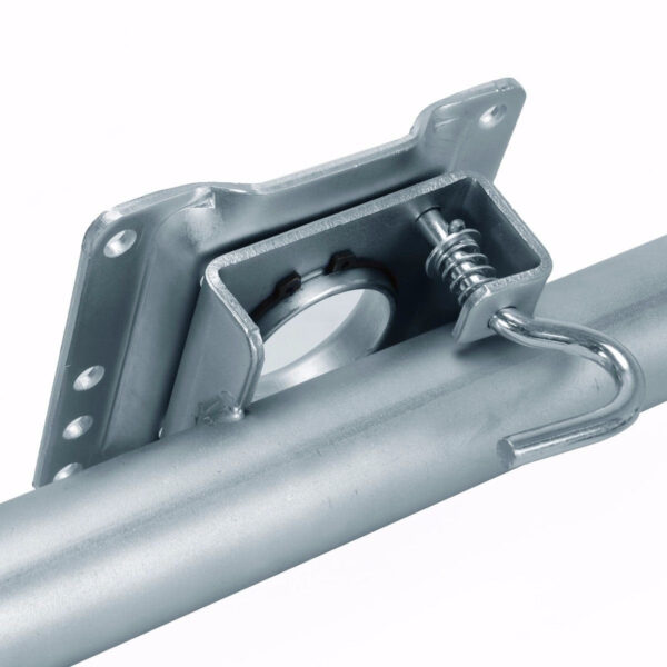 1bc5bd5d4cee42f6b5890264e79f1c40 1000 LB Boat RV Swing Away Trailer Boat Jack Swivel Wheel corrosion