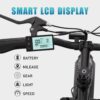 BK3M 500W Electric Bike, 26′′x3.0′′, 36V/15Ah, Shimano 7-Speed, Carbon Steel, IP54 Waterproof