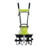 TJ603E 16-Inch 12-Amp Electric Tiller and Cultivator , Green