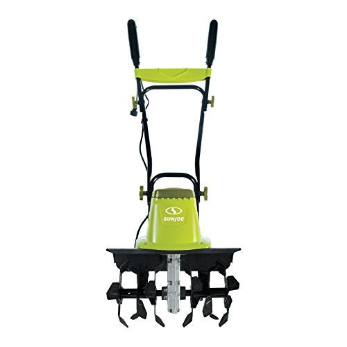 1c46d4bcda0b4212a5851325fd52e083 TJ603E 16-Inch 12-Amp Electric Tiller and Cultivator , Green