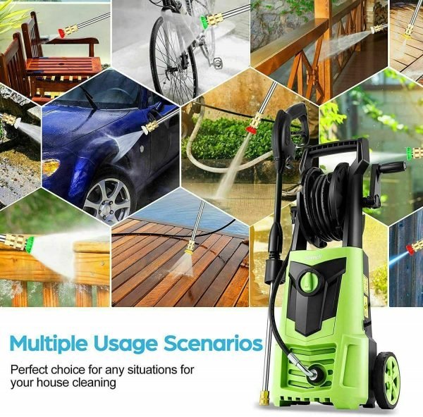 1c4925019f014047b637668403fc4e1b Electric Pressure Washer 3000PSI, 2.4GPM High Power Washer Cleaner NEW