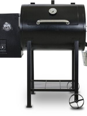 700FB Wood Fired Pellet Grill with Flame Broiler, 700 Sq. In. Cooking Space