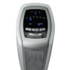 Oscillating Ceramic Tower Heater, Silver