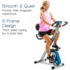 FB350 Folding Exercise Bike, Silver