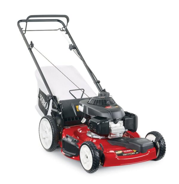 1da8a86c30d44d43811e2f8cdaff1e14 Self-propelled gas mower, 22-inch 170cc OHV engine high-wheel RWD 3-in-1 with height adjustment, oil included
