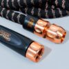2024 Pocket Hose Copper Bullet AS-SEEN-ON-TV Expands to 50 ft REMOVABLE Turbo Shot Multi-Pattern Nozzle 650psi 3/4 in Solid Copper Anodized Aluminum Fittings Lead-Free Lightweight No-Kink Garden Hose