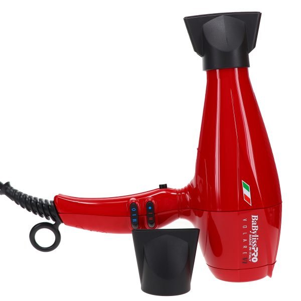 BabylissPro Volare Hair Dryer, Red