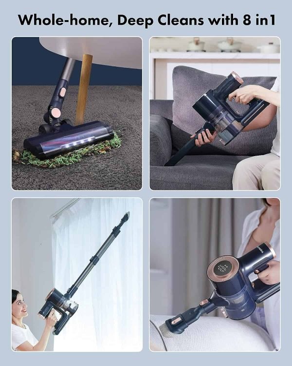 Homeika Cordless Vacuum Cleaner, 20Kpa Powerful Suction Vacuum