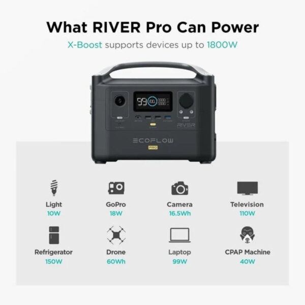 Portable Power Station 600W 720Wh EFRIVER600PRO-AM