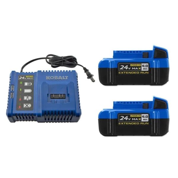 1f4c1a0333504928993a26b7b158cdda 24-Volt Max 2-Pack 4 Amp-Hour Lithium Power Tool Battery Kit (Charger Included)